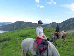 randonnée à cheval Pyrenées pour l'ascension